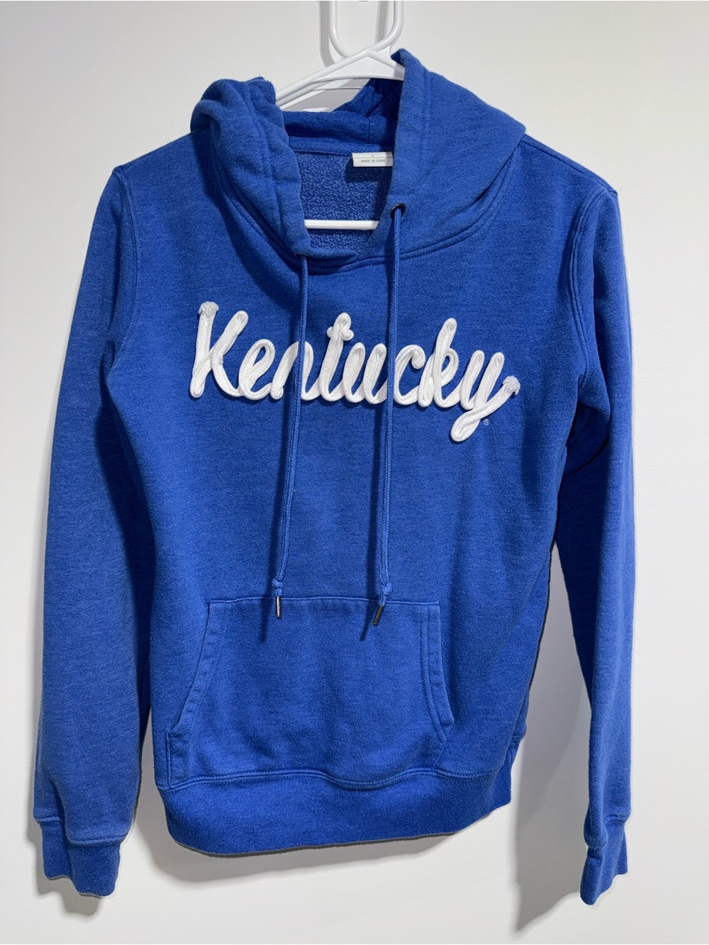 Kentucky Blue Pullover Hoodie Size S